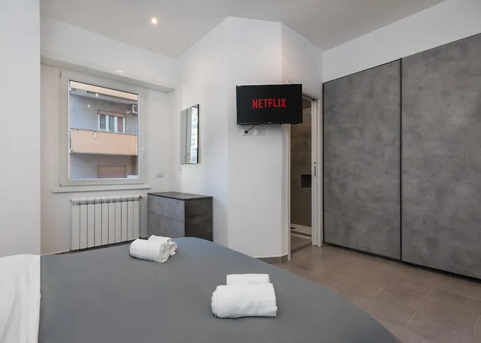 Appartamento Ponte Milvio, Flat Moderno Con Ac, Wi-fi, Netflix